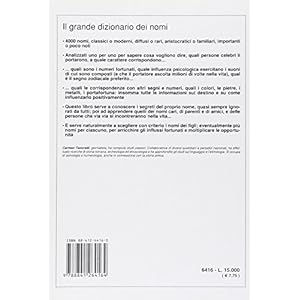 Il grande dizionario dei nomi