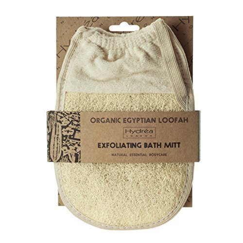 Hydrea Organic Egyptian Loofah Exfoliating Glove With Elasticated Cuff