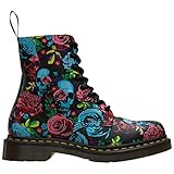 dr martens pink glitter delaney Rosa Dr.Martens 1460 Pascal Multi DM24427102 Damen High-Top Schuhe (40, Rose Fantasy Backhand Straw Grain)