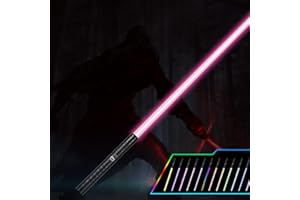 AYESY Light Up Saber with Sound, 14 Color Retractable Lightsaber for Kids, LED Light Expandable Toy for Boys Kids Teenagers Halloween Dress Up Parties Gifts