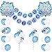 Produktbild JOYMEMO Gefrorene Geburtstagsdekorationen für Mädchen mit Schneeflocken-Ballons und Gefrorene Happy Birthday Banner für Geburtstagsfeiern