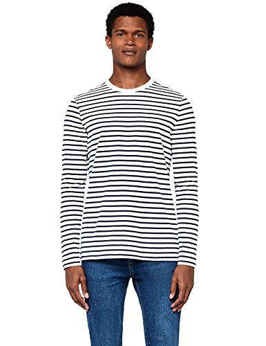 maglia maniche lunghe a righe uomo