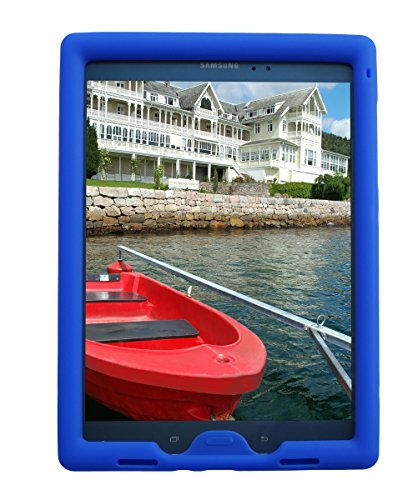 BobjGear Carcasa resistente para tablet Samsung Galaxy Tab A 9.7 modelo SM-T550 y Tab A Plus 9.7 modelo SM-P550 (No para Tab A 10, SM-T580) - funda protectora (Azul)