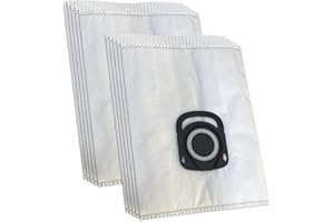 MOHMUS 10 Premium Sacs Aspirateur pour Rowenta Silence Force Allergy+ - RO7455 - RO7455EA