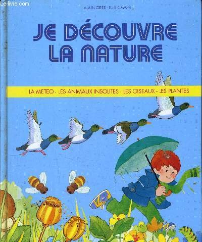 couverture de : Je d&eacute;couvre la nature
