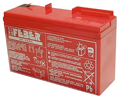 Famosa Feber - 800003103 - Vélo et Véhicule pour Enfant- Batterie 6 V - 10 Ah