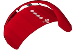 HQ HIGH QUALITY DESIGN HQ4-Kites - Fluxx in den Größen 1.3, 1.8, 2.2, Zweileiner Lenkmatte Trainerkite, Perfekter Einstieg ins Powerkiten, inkl. Dyneemaschnüre auf 2-Line 47cm-Controlbar