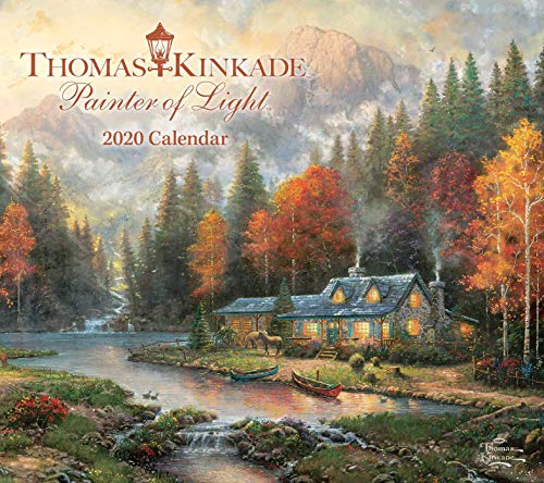 Télécharger Thomas Kinkade Painter of Light Deluxe 2020 Calendar Livre PDF Gratuit