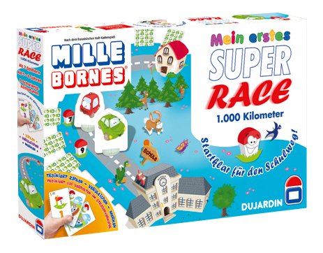 Winning Moves 4035576080282 Mein erstes Super Race 1000 kilometer - Juego de mesa [importado de Alemania]