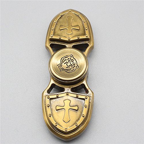 Finger SpinnerHigh Speed 360 Hand Spinner Fidget Toy- Bearing Hand Spinner for Killing Time,Stress Reducer (Gold) Finger SpinnerHigh Speed 360 Hand Spinner Fidget Toy- Bearing Hand Spinner for Killing Time,Stress Reducer (Gold)