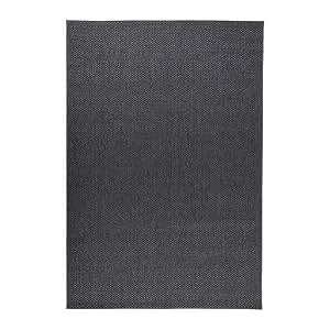 IKEA MORUM  Rug, flatwoven, dark grey  200x300 cm: Amazon.co.uk: Kitchen u0026 Home