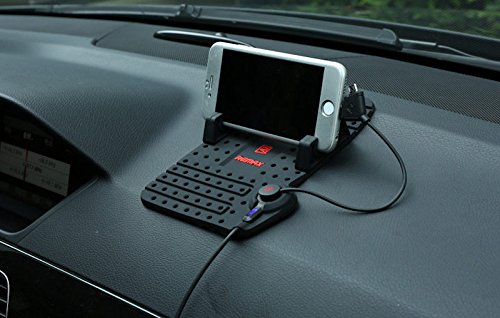 KRS - RE Universal KFZ Halterung Rutschsicher Smartphone Handy Telefon Halter Gummi Auto Handyhalterung fÃ¼r iPhone Samsung,Remax Handy KFZ Halterung Adjustable DIY Anti-Slip StÃ¤nder Mit Ladefunktion iPhone 5 5s 5se 6 6s 7 7+ Android Phone Universal Handyhalter fÃ¼r HTC One,Motorola,Sony Xperia,andere Smartphones Silikon Handyhalterung Antirutschmatte