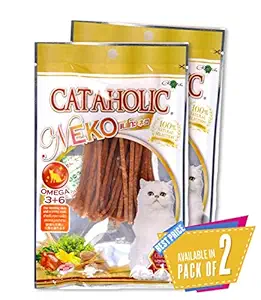 Rena Cataholic Neko Tuna and Chicken Cat Treat (30 g)-Pack of 2