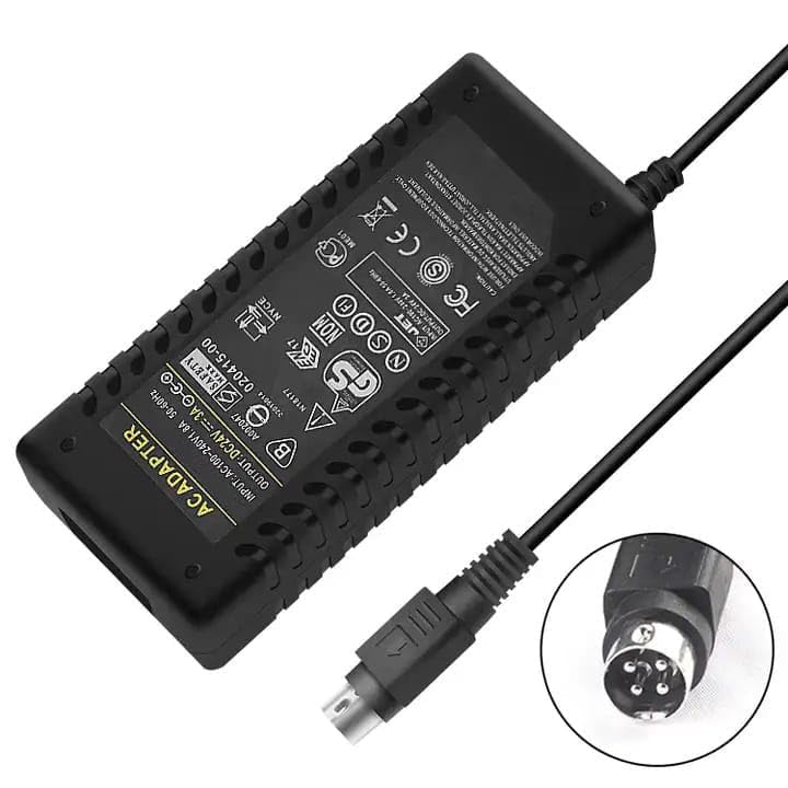 4-Pin 24V 3A AC/DC Adapter Compatible with Canon PA-14U PA-14E MG1-4558 5039 4892 imageFORMULA 300P DR-2020U DR-1210C DR-M260 DR-M160 DR-M140 ScanFront 330 400 CanoScan 9950F Scanner