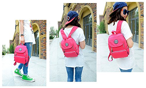 LifeWheel Damen Neu Fashion Rucksack Schulrucksack Reisetasche Casual Daypacks Cityrucksack - 6