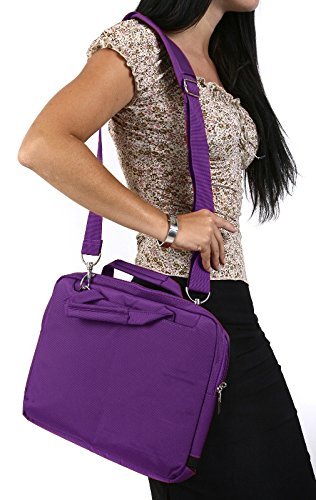 Navitech Lila prime Case / Cover Trage Tasche für das Microsoft Surface Pro 4 - 2