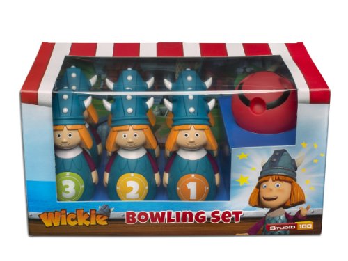 Preisvergleich Produktbild Studio 100 MEVI00000480 - Wickie und die starken Männer: Bowling-Set
