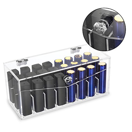 HBF Spitzenqualität Transparent Acryl Make up Organizer Stifthalter Kosmetik Etui Schminktisch Badezimmer. Aufbewahrung Schubladenbox Multifunktionale Lippenstiftständer. Schmuck Kosmetikablage Box aus Acrylglas für Damen (9) - 4