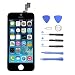 Produktbild LCD Display für iPhone iPhone 5S / iPhone SE Bildschirm, FOHO Display für iPhone 5S / SE Touchscreen Bildschirm Komplettset mit Werkzeuge, Qualität wie das Original (Schwarz)