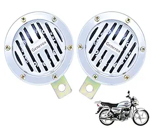 Generox Leher Sonic Horn for Hero Splendor Plus - Set of 2