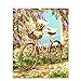 Produktbild PandaCrafts DIY Malen Nach Zahlen Kits Leinwand Ölgemälde Geschenk Für Erwachsene Kinder Hauptdekorationen 16 * 20 Zoll Frameless, Blume sea Bike