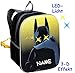 Produktbild Unbekannt 3-D Effekt & LED Licht ! _ Kinder Rucksack -  Lego - Batman  - incl. Name - Tasche - wasserfest & beschichtet - Leuchtend - Kinderrucksack mit Seitenfach / ..