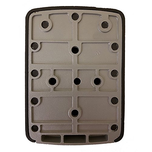 Safehaus KS102G Caja fuerte de seguridad para llaves resistente al agua con llavero con combinaci  n 