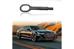 COZERI 1 Stück Abschlepphaken Abschleppöse 1T0805615A 1T0805615 5P0805615, Kompatibel mit Audi A3 8P 2003-2012 und VW Golf MK5 & MK6 2003-2012, Notabschlepphaken