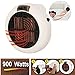Produktbild Happy Event Heizung 900W Plug In Portable Steckdose Elektro Handlich Luft warm | 900W Plug In Portable Wall-Outlet Electric Handy Heater Air Warm