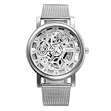 LANCARDO Herren Damen Armbanduhr Analog mit Edelstahl Armband LANCARDO Watches