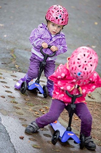 Micro mitwachsender Kinderroller Mini Micro 3in1 in Blau - 4