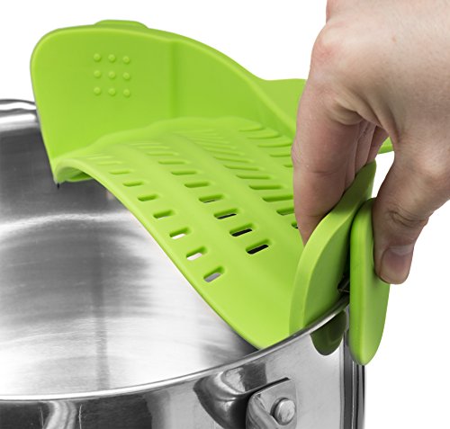 Kitchen Gizmo Schnapp und stamm Sieb SNAP’N STRAIN - 3