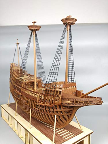 Preisvergleich Produktbild POTOLL Modellbausatz Schiff Wasserfahrzeug-Modellbausätze Model Schiff Schiffsmodellbausätze 1 / 48 Scalefull Rib Wood Ship Kit