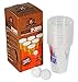 Produktbild Close Up Beer Pong Spiel - 12 Becher & 2 Bälle TOP SET - lustiges Partyspiel für Biertrinker