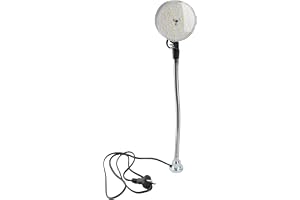 15W LED -maskinljus med Flexibel Svenhals, Magnetisk Basarbetsljus, 6500K Vitt Ljus för Svarvarbeten Workshop Industrial Lighting