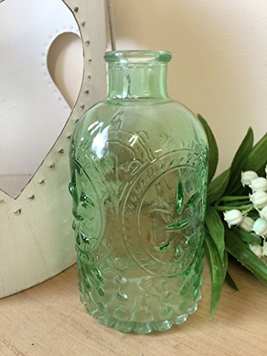 Botella de perfume de la vendimia del estilo de cristal del florero de