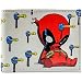 Produktbild Marvel Chibi Deadpool Sucker Darts Weiß Portemonnaie Geldbörse