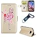 Produktbild für Samsung Galaxy S7 Edge Hülle Blume Premium PU Leder Schutzhülle für Samsung Galaxy S7 Edge (5.5 Zoll) Bookstyle Tasche Schale PU Case mit Standfunktion(+Outdoor Kompass Schlüsselanhänge)#S