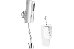 HEEPDD Inteligentny czujnik pisuarowy zawór W pełni automatyczny zawór toaletowy Bezdotykowy zawór spłukujący do pisuaru Naścienny do domowej publicznej toalety męskiej