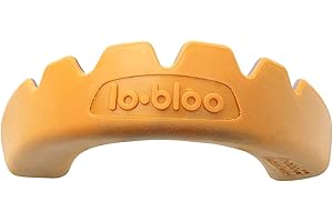 ‎LOBLOO lobloo SLICK Zahn-/Mundschutz Kampfsport für Hoch-Kontakt-Sport wie MMA Hockey Fußball Rugby, Dual Density Mouthguard mit doppelter Dichte, Eine Größe für Herren Damen Kinder ab 10-13 Jahre, Orange