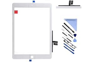 5665 Touch screen per iPad 7 7th / 8 8th Gen Screen Replacement Digitizer 2019/2020 10.2", per 7/8 A2197 A2198 A2200 A2270 A2428 A2429 A2430 (senza LCD) + attrezzi (bianco