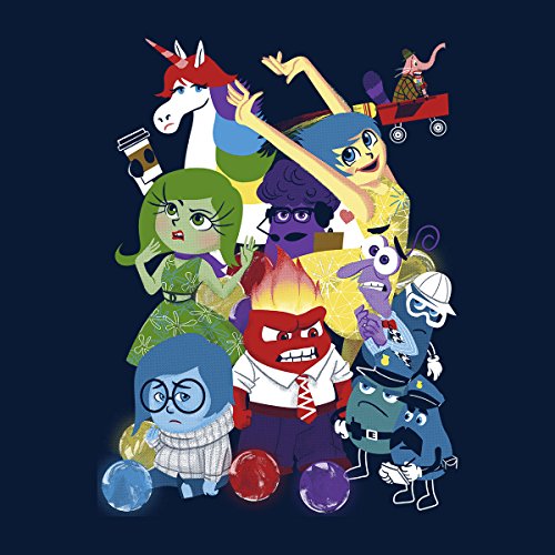 Inside Out More Than A Feeling Men's Vest Navy Blue