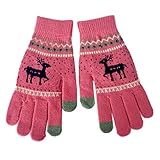 Guantes de invierno son un tamaño, que es adecuado para la mayoría de las manos, elásticos y cómodos. Mantén la punta del dedo caliente, si usted utiliza un teléfono móvil.