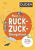 Mein Ruckzuck-Übungsblock Richtig schreiben 1. Klasse by 