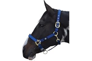 Y-H Hy Equestrian Grand Prix Head Collar - Navy
