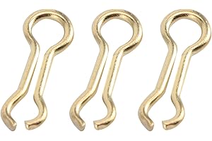 Keenso 300 PCS Fil De Pêche Yeux Plomb, Carpe Fil De Pêche Yeux Plomb Acier Alliage Vis Conduit Moule Tackle Accessoire