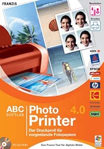 Photo Printer 4.0 / Der Druckprofi f&uuml;r vorgestanzte Fotopapiere / CD- ROM