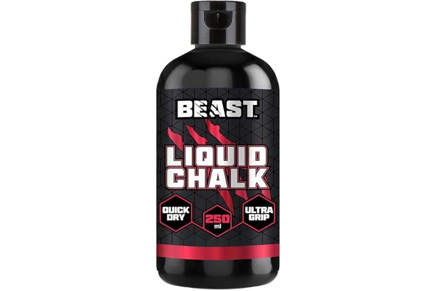 Alpha Designs Beast Liquid Chalk 250ml for Climbing Chalk, Gym Gifts, Gymnastics, Lifting