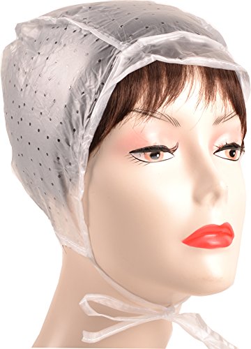 Solida Strähnenhaube aus PVC, inklusiv Nadel mit Pinsel, 3er Pack (3 x 1 Stück)