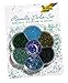 Produktbild folia 12903 - Rocailles Perlenset, blau/grün